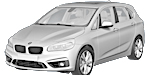 BMW F45 P266B Fault Code